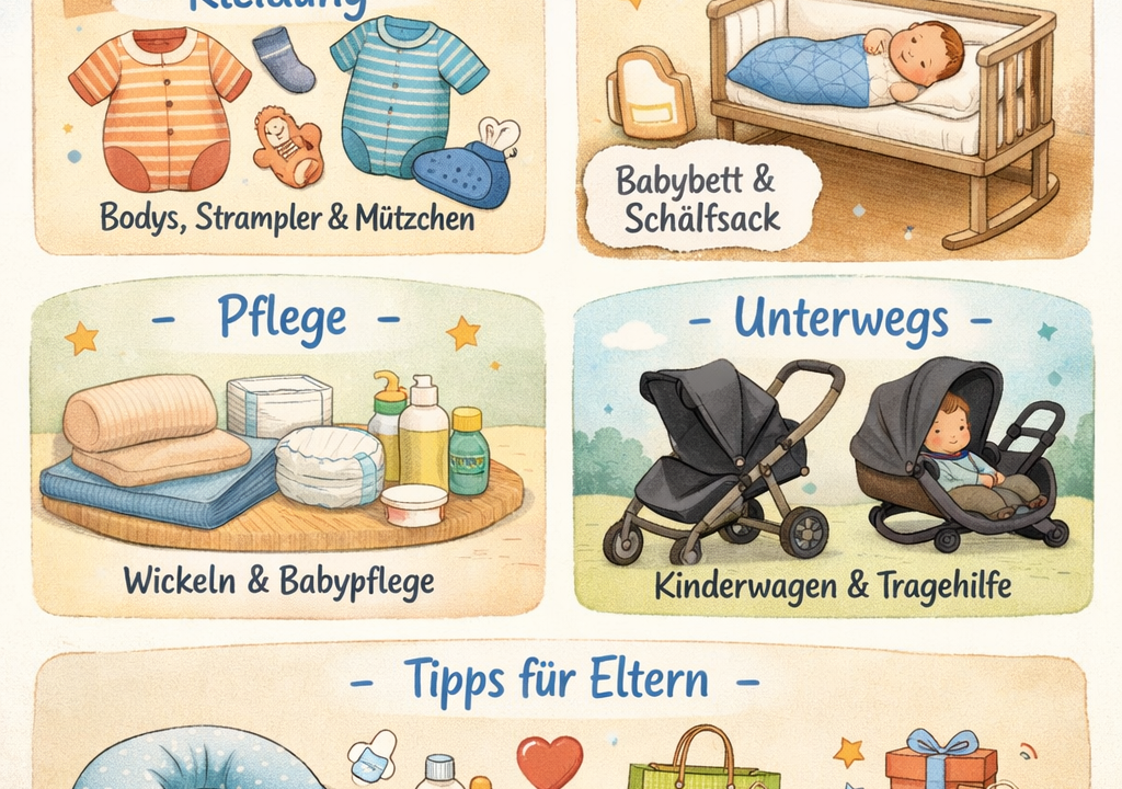 Baby Erstausstattung – Was wirklich gebraucht wird